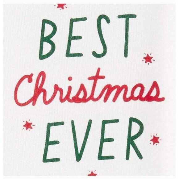 Baby Carter's 2-piece Christmas Bodysuit & Pant set Size Newborn - Picture 2 of 6